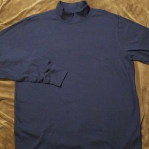 lands end mens mock turtleneck